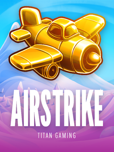 Airstrike slot game logo