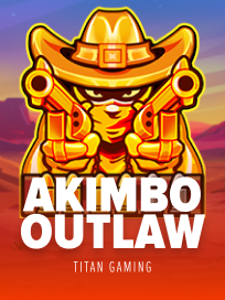 Akimbo Outlaw slot game logo