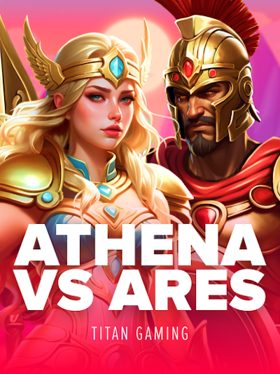 Athena vs Ares slot game logo