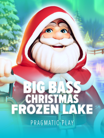 Big Bass Christmas - Frozen Lake slot game logo