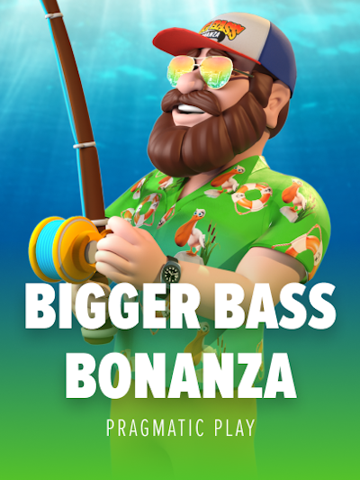 Bigger Bass Bonanza slot game logo