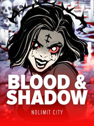 Blood & Shadow slot game logo