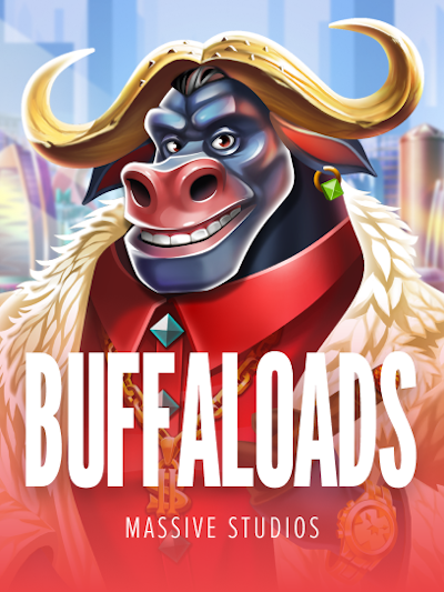 Buffaloads slot game logo