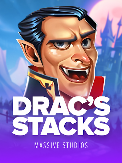 Drac's Stacks slot game logo