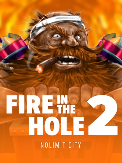 Fire in the Hole 2 slot game logo