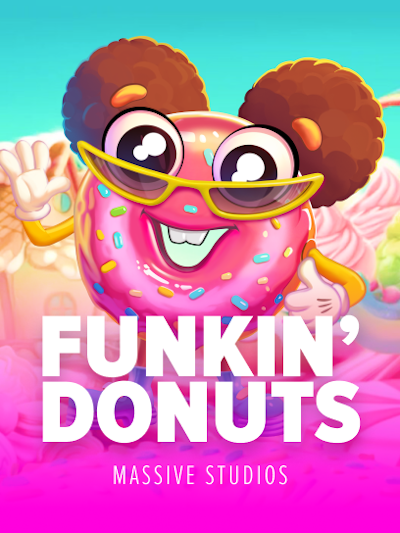Funkin' Donuts slot game logo