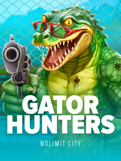 Gator Hunters slot game logo