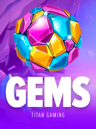 Gems slot game logo