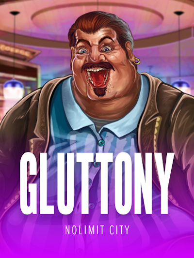 Gluttony slot game logo