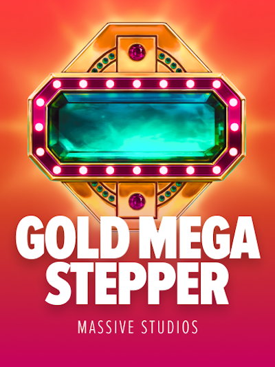 Gold Mega Stepper slot game logo