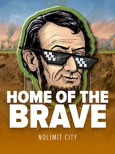 Home of the Brave slot game logo