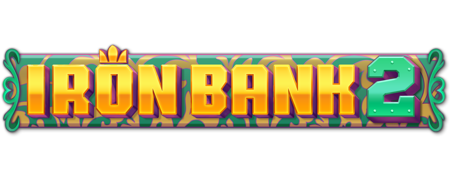 Iron Bank 2 slot game logo