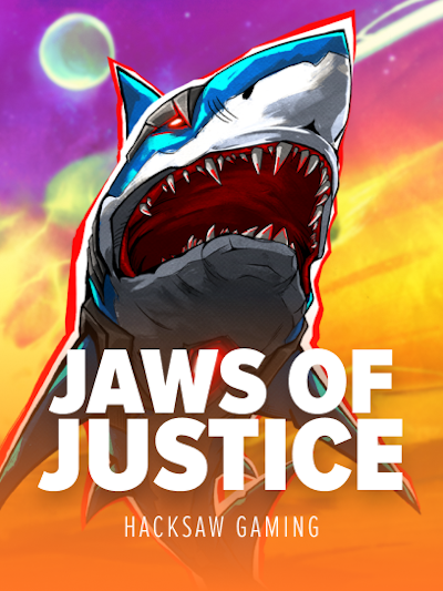 Jaws of Justice slot game logo