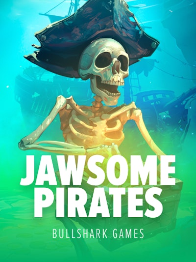 Jawsome Pirates slot game logo