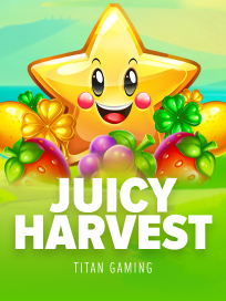 Juicy Harvest slot game logo