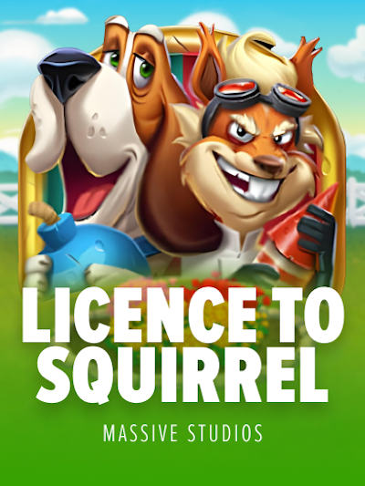 Licence to Squirrel slot game logo