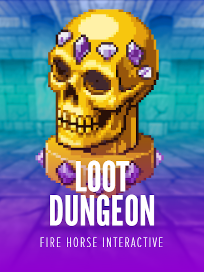 Loot Dungeon slot game logo