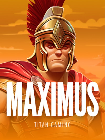 Maximus slot game logo