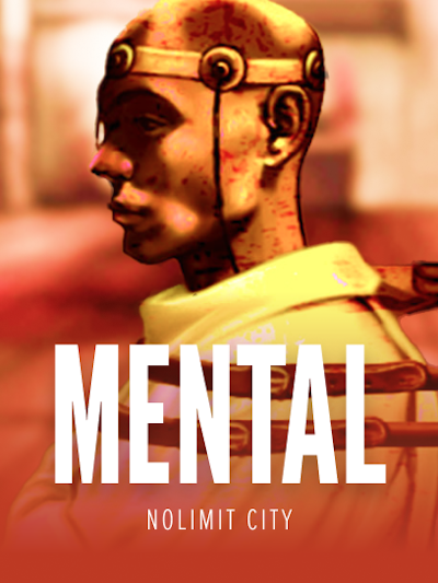 Mental slot game logo