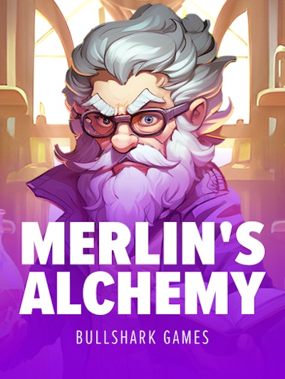 Merlin's Alchemy slot game logo