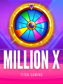 Million X slot game logo