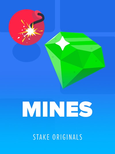 Mines slot game logo