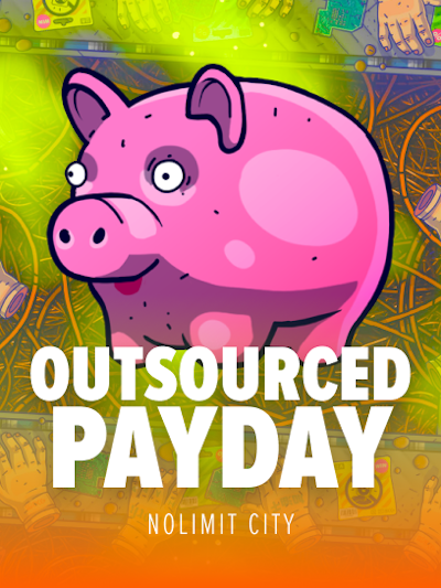 Outsourced: Payday slot game logo