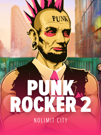 Punk Rocker 2 slot game logo