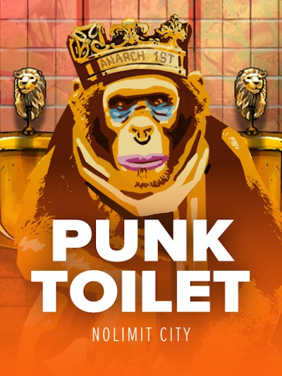 Punk Toilet slot game logo