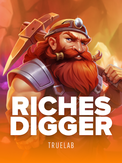Riches Digger slot game logo
