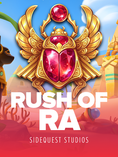 Rush of Ra slot game logo