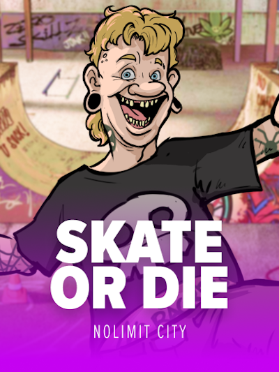 Skate or Die slot game logo