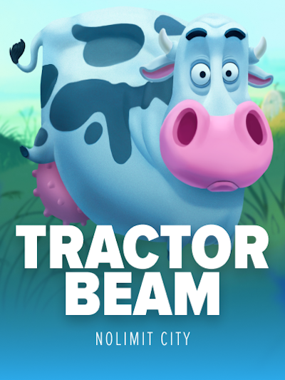 Tractor Beam slot game logo
