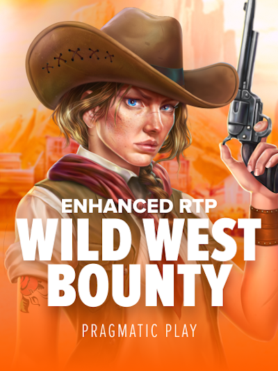 Wild West Bounty Enhanced RTP slot game logo