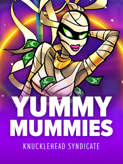 Yummy Mummies slot game logo
